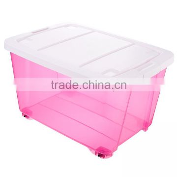 bedroom pp plastic storage lanudry boxes with wheels
