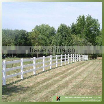 Farm rail fences