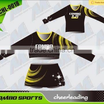 Cheerleading tops & skorts