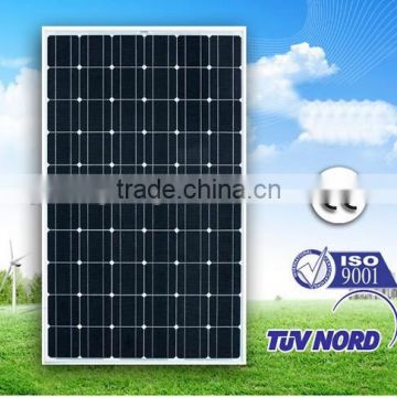 230-260W Mono Solar energy panel OF Using UV-resistant silicon