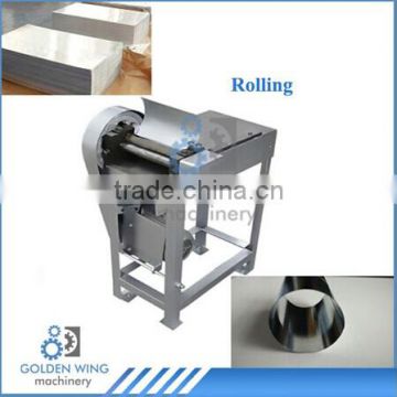 Manual/Semi-automatic Tin Can Roll Forming Maker For Round Metal Cigarette Tin Can Case Production Line