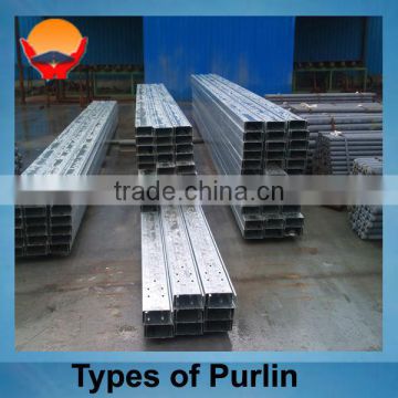 China Honglu Steel Galvanized Purline