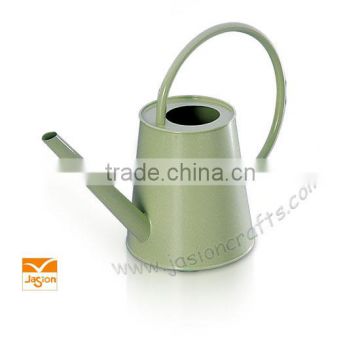 Cheap Metal Garden Watering Can with green color