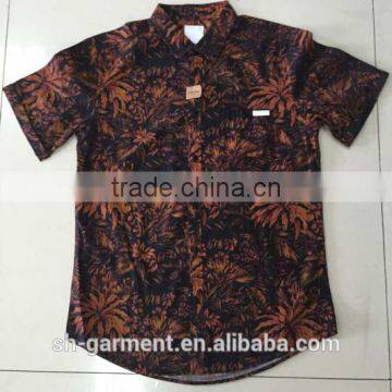 Men's printed Hawaiian shirt with fashion designs NO.216