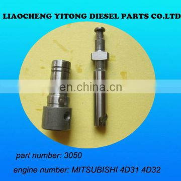 YT high quality fuel pump plunger element 3050(090150-3050) for 4D31 4D32 4D33 engine