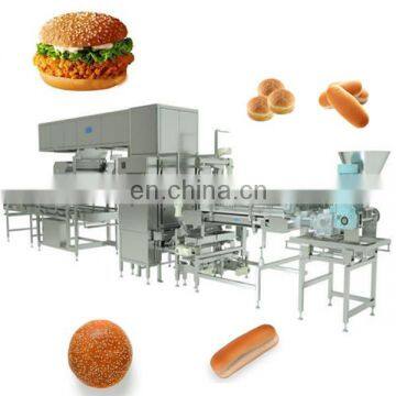 Hamburgers bread cutting machine hamburger patty forming machine