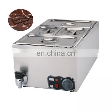 Wholesale Price 4 Stainless Steel Melting Tanks 30-80 Celsius Commercial Chocolate Melter Machine With Tap