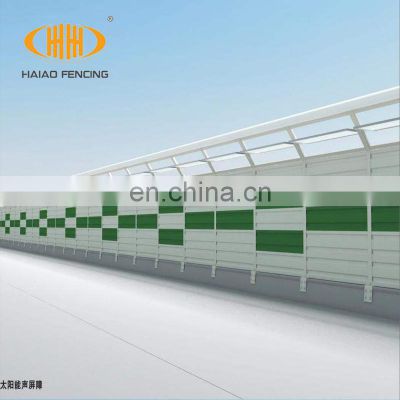 2020 new design Singapore market noise Barrier,Highway noise absorbing noise wall