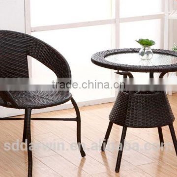 Bali Synthetic Rattan Chairs and Table