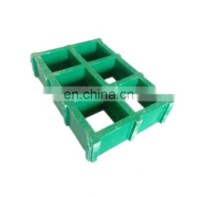 Composite FRP Grating Pultruded Trench Cover Plate 38*38*38 Fiberglass Grating