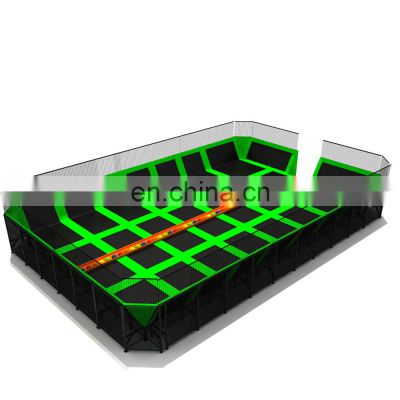 Large commercial used Indoor trampoline park fitness OL-BC031