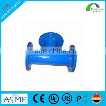 Galvanzied Malleable Iron stainless pipe fitting pipe tee