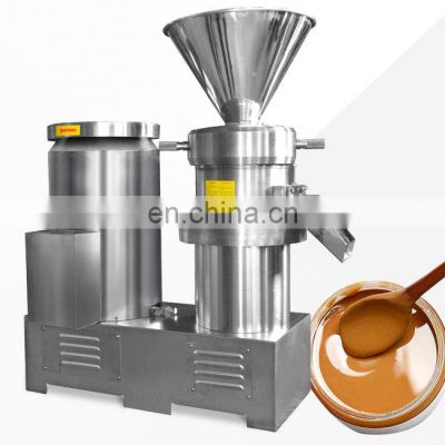 50 to 100 kg hour peanut butter making machine cacao grinder small colloid mill jms60