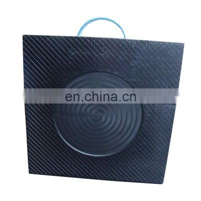 Construction machinery leg support pads hdpe outdoor ground pad jack pads for heavy crane construction