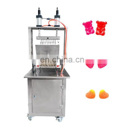 Parts Machine Jelly Candy Bear Laboratory Fruit Candy Make Machine Gummy Lollipop Machine For Lollipop