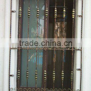 GYD-15WG047 decorative luxury wrought iron-window-grill-color GOOD PRICE