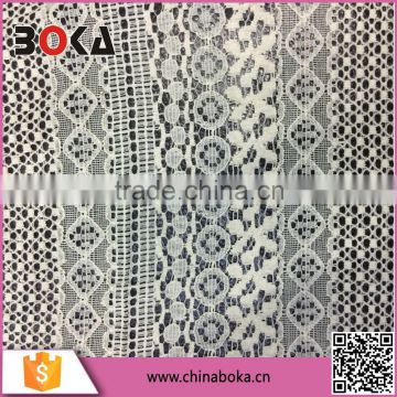 Fashon Offwhite width 150cm lace fabric polyester/nylon embroidery fabric,garment fabric,china supplier;wholesale lace fabric