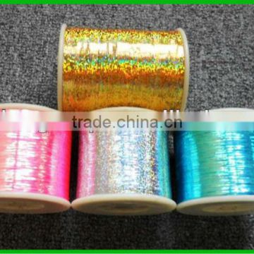 Laser M type metallic yarn for decoration