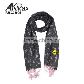 Army Style Cotton Scarf Black Fashion Pattern Of Excellent Quality