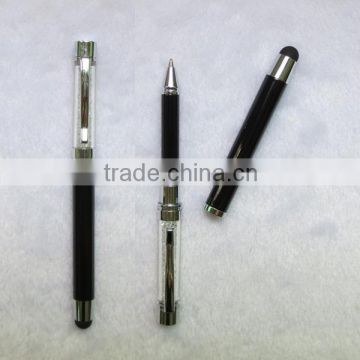 luxury funny diamond crystal metal roller stylus pen for promotional gift