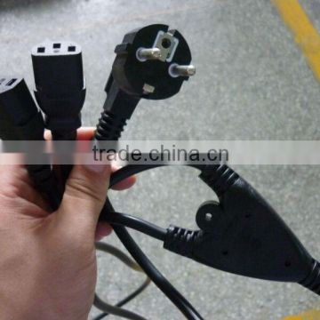 Y splitter power cable