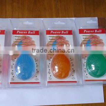 2014 convenient ball training hand muscle silicone grip hand ball, 3 different hardness, customized pantone color