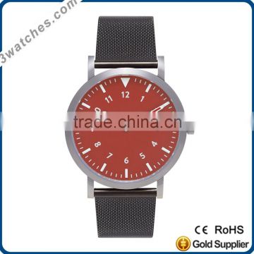 charm luxury classic wrist watch stainless steel watch quartz watch waterproof steel mesh strap watch
