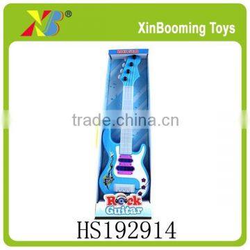 Lovely plastic guitar toy with light and music