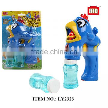 2016 hot sale B/O Bubble Guns with light & music, funny soap toys for kids