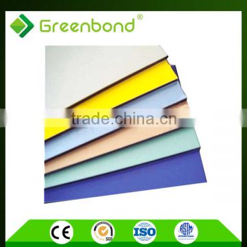 Greenbond 4ft x 8ft sheets ACM panel interior wall panel