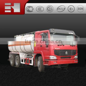 famous brand sinotruk howo fuel tanker truck capacity hot sale