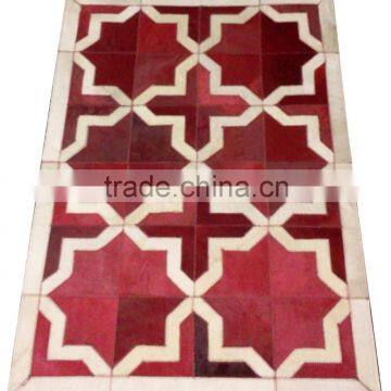 Hair-On Cowhide Leather Carpet M-100