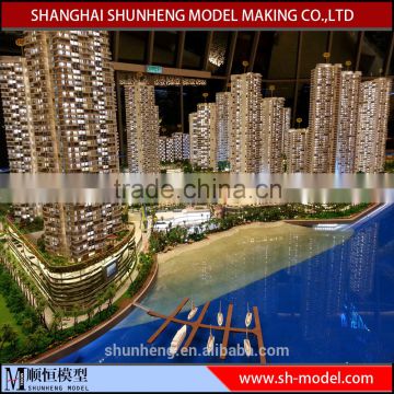3d residential apartment architectural design , maquette architectural models