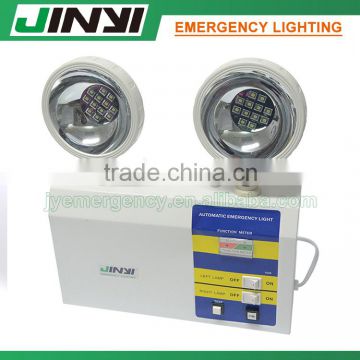 Rechargeable led light double head led elevator Emergency light led safety twin spot light