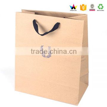 High quality Custom Design Printed Shopping Kraft Paper Bag