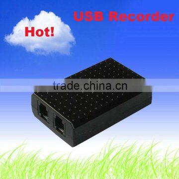 Hot sale !1 line USB call recorder widely used for monitoring