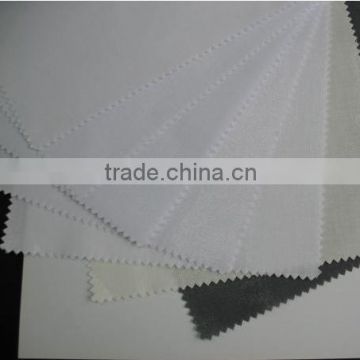 100% Polyester Woven fusible interlining for garment