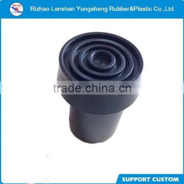 High Quality low price black plastic chair tips