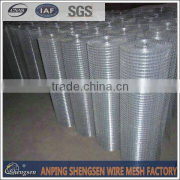 Low price galvanized welded wire mesh 1/4 inch