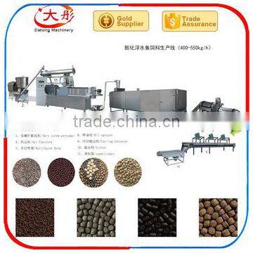 Professional floating fish feed pellet processing line for good supplier