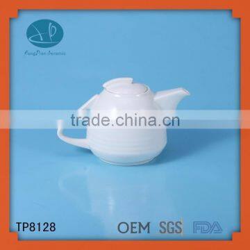 porcelain teapot white ceramic turkish coffee pot