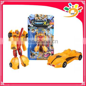 Best educational toy die casting car toy robot transformer for sale
