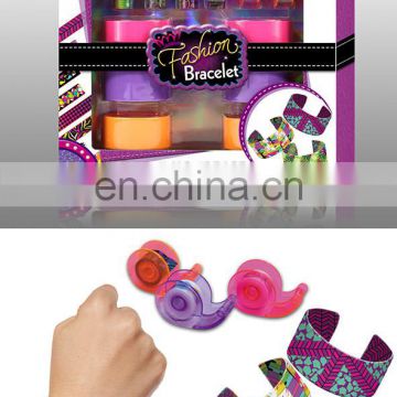 2016 hot sell kids DIY toy charm bracelet kit