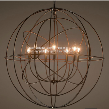2017 NEW STLYE pendant light fixtures wrought iron chandelierwith CE,UL listed
