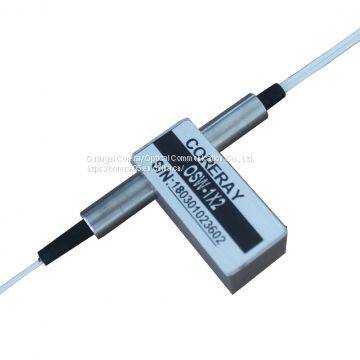Top Sale Mechanical 1X2 New Style Fiber Optic Switch with FC,SC,LC,ST Connector