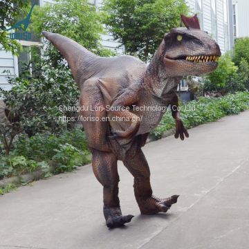 LORISO1217 New material hidden legs wearable costume dinosaur Cryolophosaurus