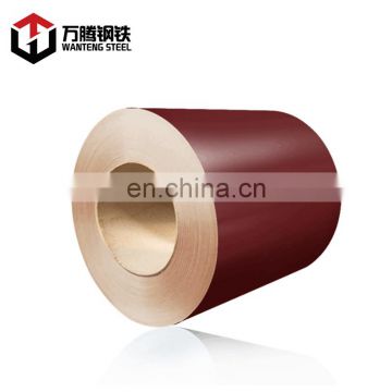 Shandong Factory Dx51d PPGL Prepainted Color Coated Steel Sheet Coil