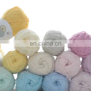Yarncrafts Abrasion-resistant recycled soft acrylic cotton knitting blended yarn