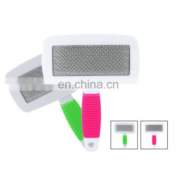 Eco-friendly stainless steel pet combs rotating teeth dog comb