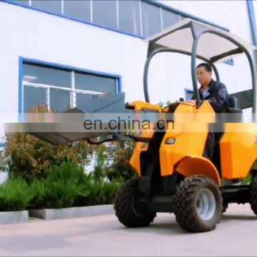 China HYSOON 23 HP American engine wheel loader hydrostatic